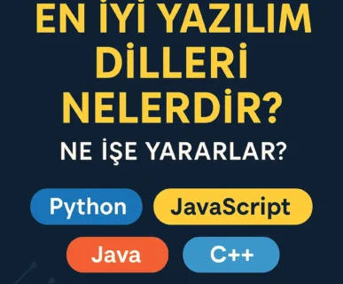 En iyi yazılım dilleri - most idea